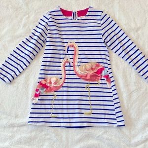 Girls Tunic Flamingo Dress
